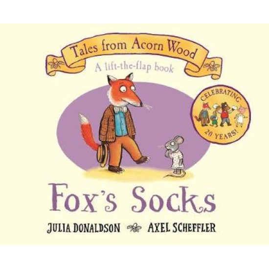 Fox's Socks : 20th Anniversary Edition (Board Book)