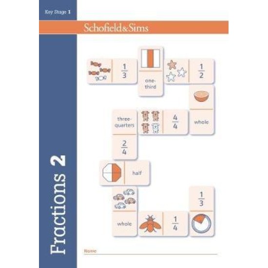 Fractions, Decimals and Percentages Book 2 (Year 2, Ages 6-7)