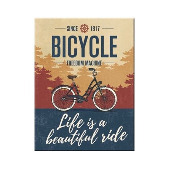 Fridge Magnet Large Bicycle