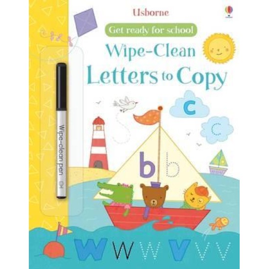 Get Ready for School Wipe Clean Letters to Copy