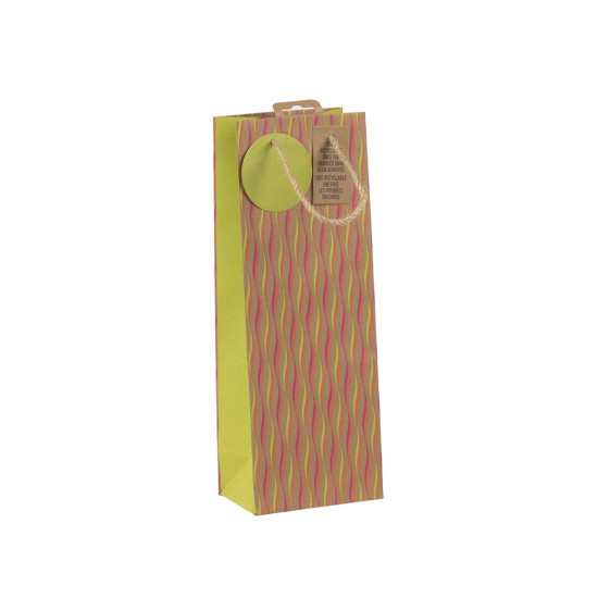 Gift Bag Coloured Neon : Bottle Bag