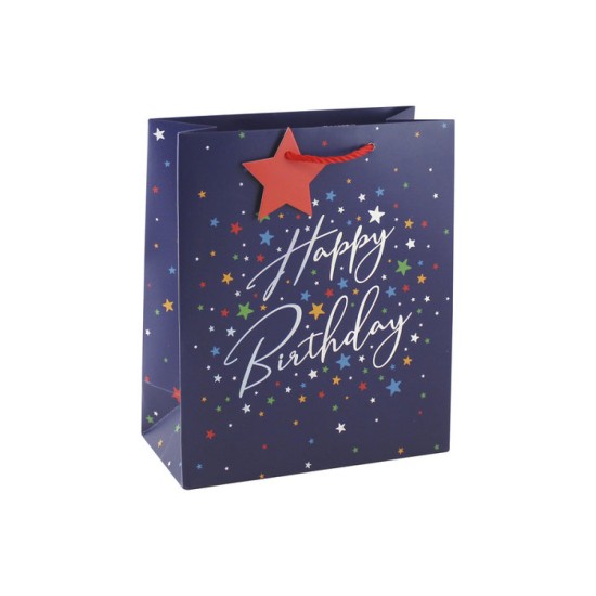Gift Bag Medium Happy Birthday (DELIVERY TO EU ONLY)