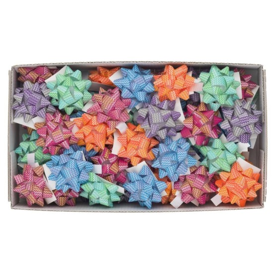 Gift Bows Small Single Patterned Various COlours