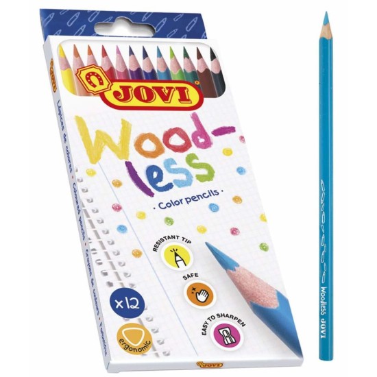 Woodless Triangular Colouring Pencils (DELIVERY TO EU ONLY)