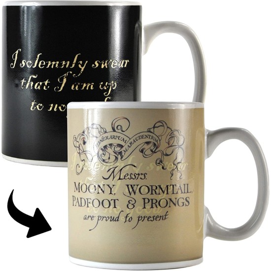 Harry Potter - Marauder's Map Heat Changing Mug (DELIVERY TO EU ONLY)