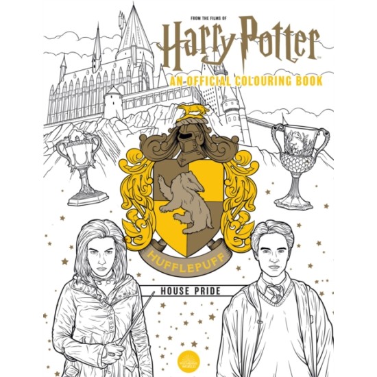 Harry Potter: Hufflepuff House Pride : The Official Colouring Book