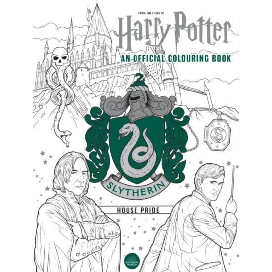 Harry Potter: Slytherin House Pride : The Official Colouring Book