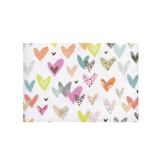 Hearts Gift Wrap / Sheet wrap (DELIVERY TO EU ONLY)