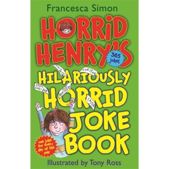 Horrid Henry's Hilariously Horrid Joke Book - Francesca Simon (DELIVERY TO EU ONLY)