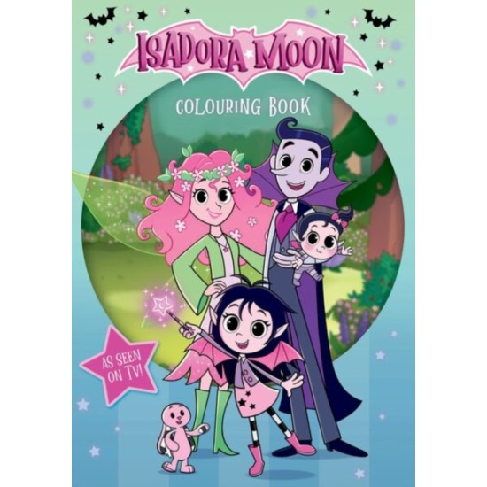 Isadora Moon Colouring Book, packed with colouring and drawing