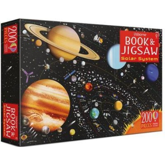 Jigsaw With A Book The Solar System (200 Pieces)
