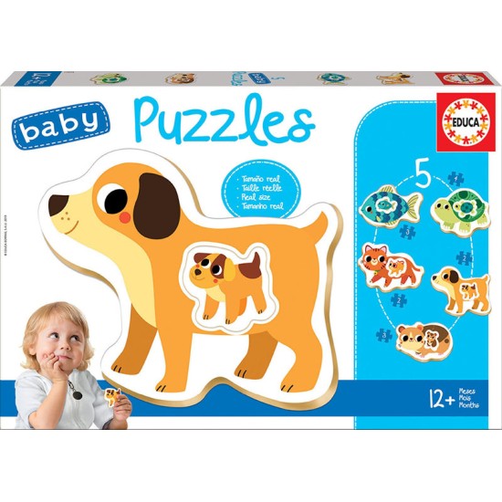 Jigsaw: Baby Puzzles Animals 12+ Months (DELIVERY TO EU ONLY)