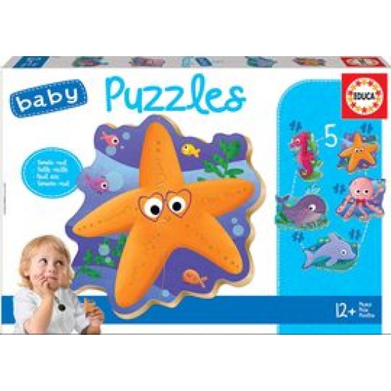 Jigsaw: Baby Puzzles Sea Creatures 12+ Months (DELIVERY TO EU ONLY)