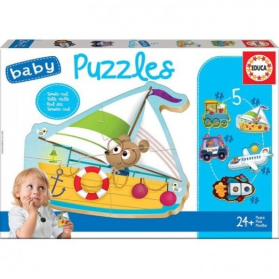 Jigsaw: Baby Puzzles Vehicles (Blao, Plane etc) 24+ Months (DELIVERY TO EU ONLY)