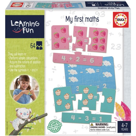 Jigsaw: My First Maths Ages 4-7 (DELIVERY TO EU ONLY)