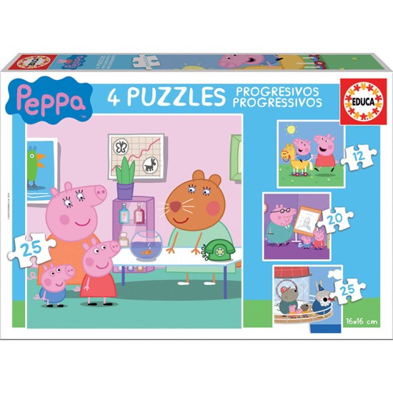 Jigsaw Peppa Pig Progressive Puzzle 2
