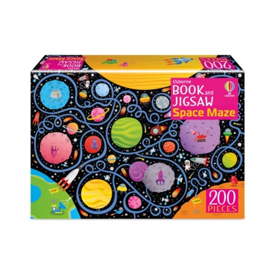 Jigsaw With A Book  Space Maze (200 pieces)