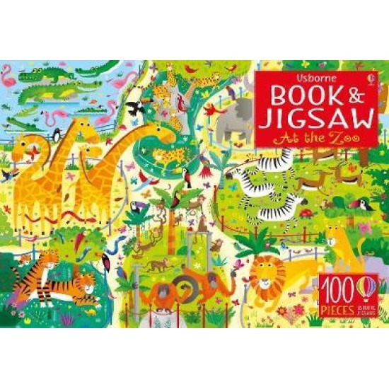 Jigsaw With A Book At the Zoo (100 pieces)