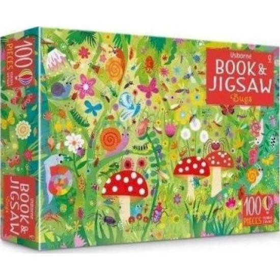 Jigsaw With A Book Bugs (100 pieces)