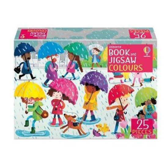 Jigsaw With A Book Colours (25 Pieces)
