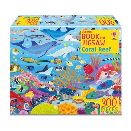 Jigsaw With A Book Coral Reef (300 Pieces)