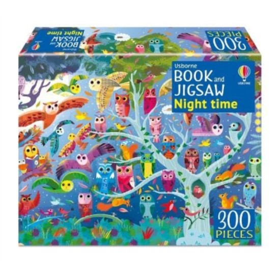 Jigsaw With A Book Night Time (300 pieces)