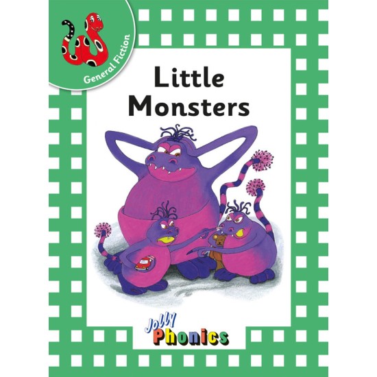 Jolly Phonics General Fiction : Little Monsters (Green Level) DELIVERY TO EU ONLY