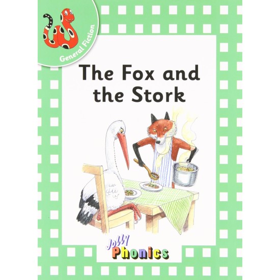 Jolly Phonics General Fiction : The Fox and the Stork (Green Level) DELIVERY TO EU ONLY