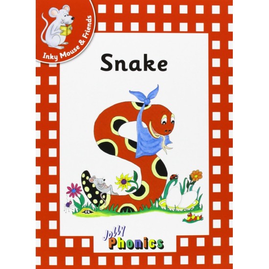 Jolly Phonics Inky Mouse & Friends : Snake (Red Level) DELIVERY TO EU ONLY