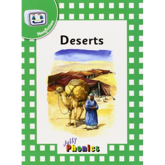 Jolly Phonics Non Fiction : Deserts (Green Level) DELIVERY TO EU ONLY