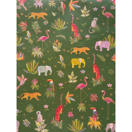 Jungle Gift Wrap / Sheet wrap (DELIVERY TO EU ONLY)