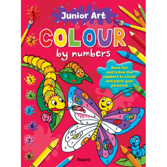 Junior Art Colour By Numbers : Butterfly