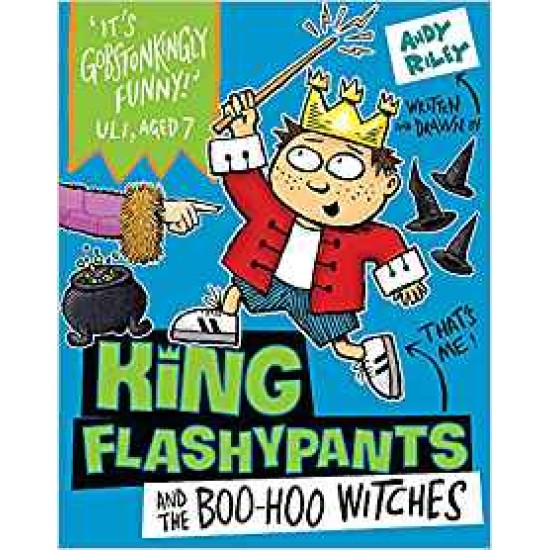 King Flashypants and the Boo-Hoo Witches: Book 4