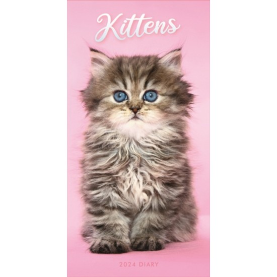 Kittens Slim Diary 2024 
