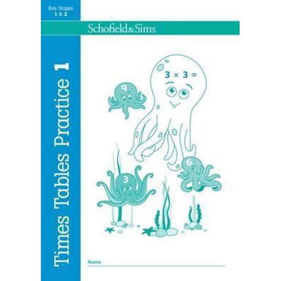 KS1&2 Times Tables Practice Book 1