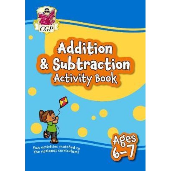 KS1 Addition & Subtraction Home Learning Activity Book for Ages 6-7