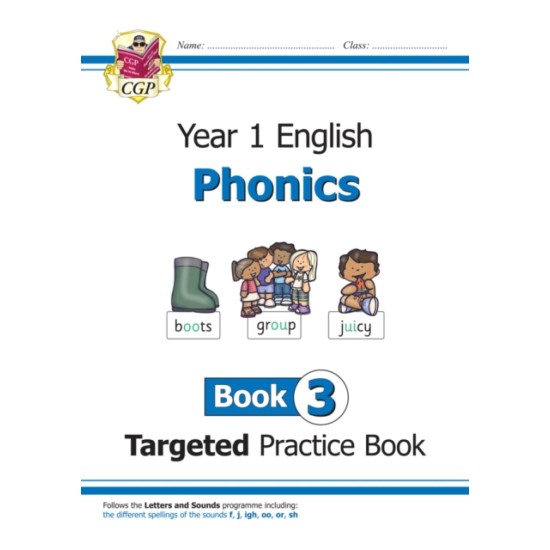 KS1 English Targeted Practice Book: Phonics - Year 1 Book 3