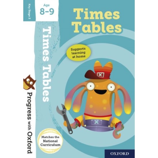 KS2 Times Tables Age 8-9 (Progress with Oxford)