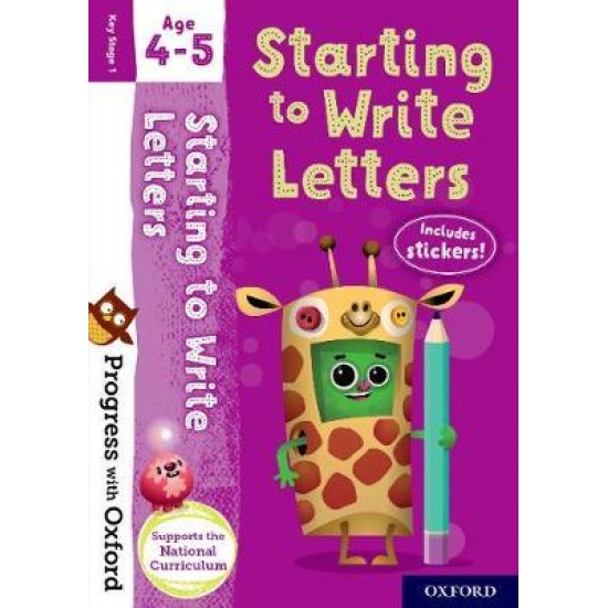 KS1 Starting to Write Letters Age 4-5 (Progress with Oxford)
