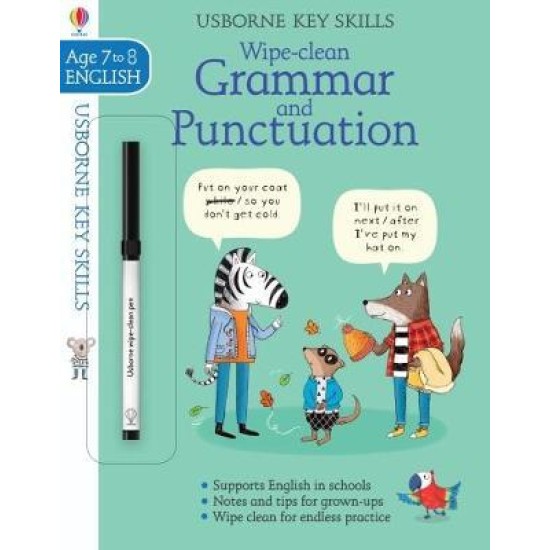 KS2 Wipe-clean Grammar & Punctuation 7-8