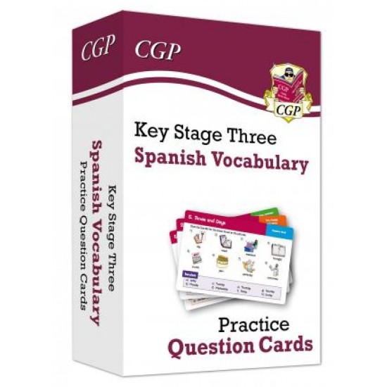 KS3 Spanish Vocabulary Practice Question Cards