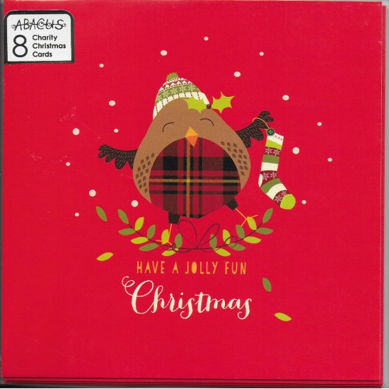 Large Charity Christmas cards - Robin (DELIVERY TO SPAIN ONLY)