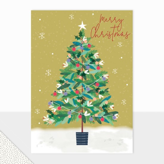 LDD Christmas Card : Merry Christmas Tree (DELIVERY TO EU ONLY)