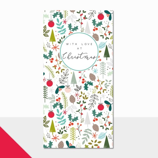 LDD Christmas Card Gift Wallet : With Love At Christmas (DELIVERY TO EU ONLY)