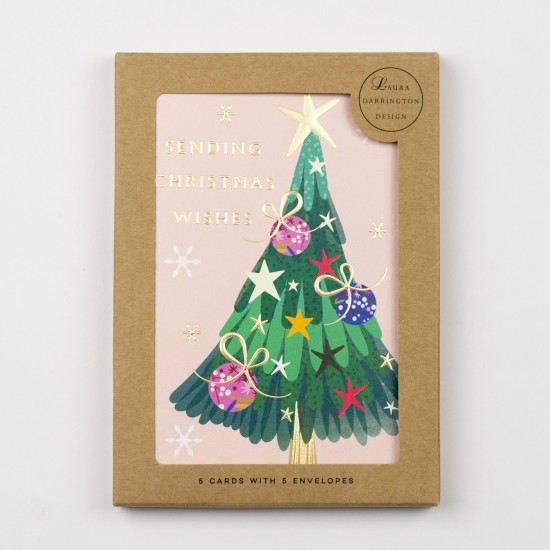 LDD Christmas Charity Cards Pack : Tree (DELIVERY TO EU ONLY)