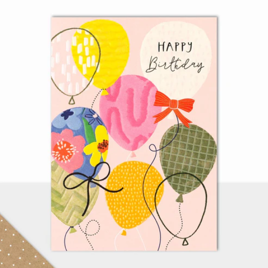 LDD Greeting Card : Eden Birthday Balloons
