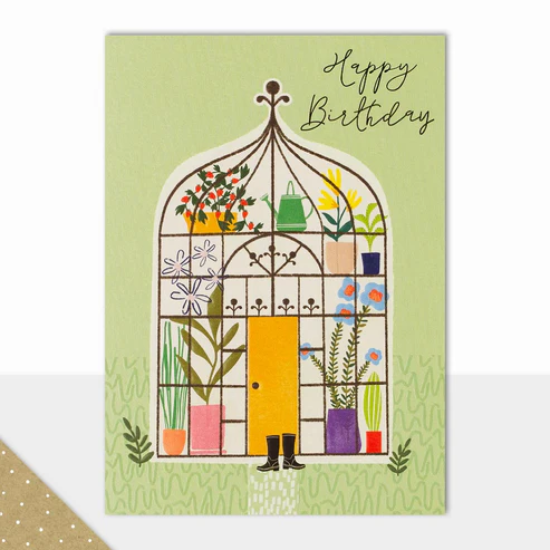 LDD Greeting Card : Eden Birthday Greenhouse