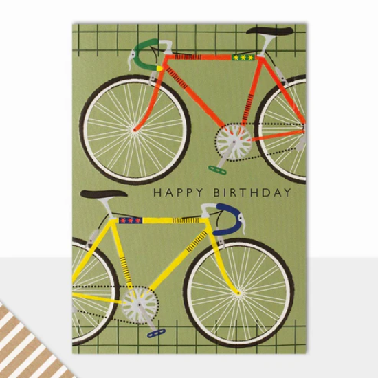 LDD Greeting Card : Eden Male Birthday Bike