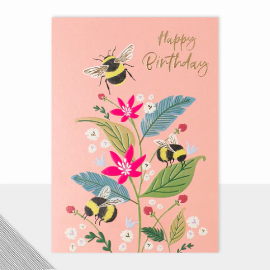 LDD Greeting Card : Kingdom Collection Happy Birthday Bumblebee