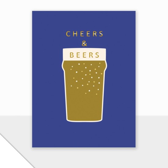 LDD Mini Birthday Card : Happy Birthday Beer (DELIVERY TO EU ONLY)